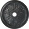 Ekena Millwork Winsor Ceiling Medallion (Fits Canopies up to 4"), Hand-Painted Pewter, 27 1/2"OD x 4"ID x 1 1/2"P CM27WIPES - alternate 1